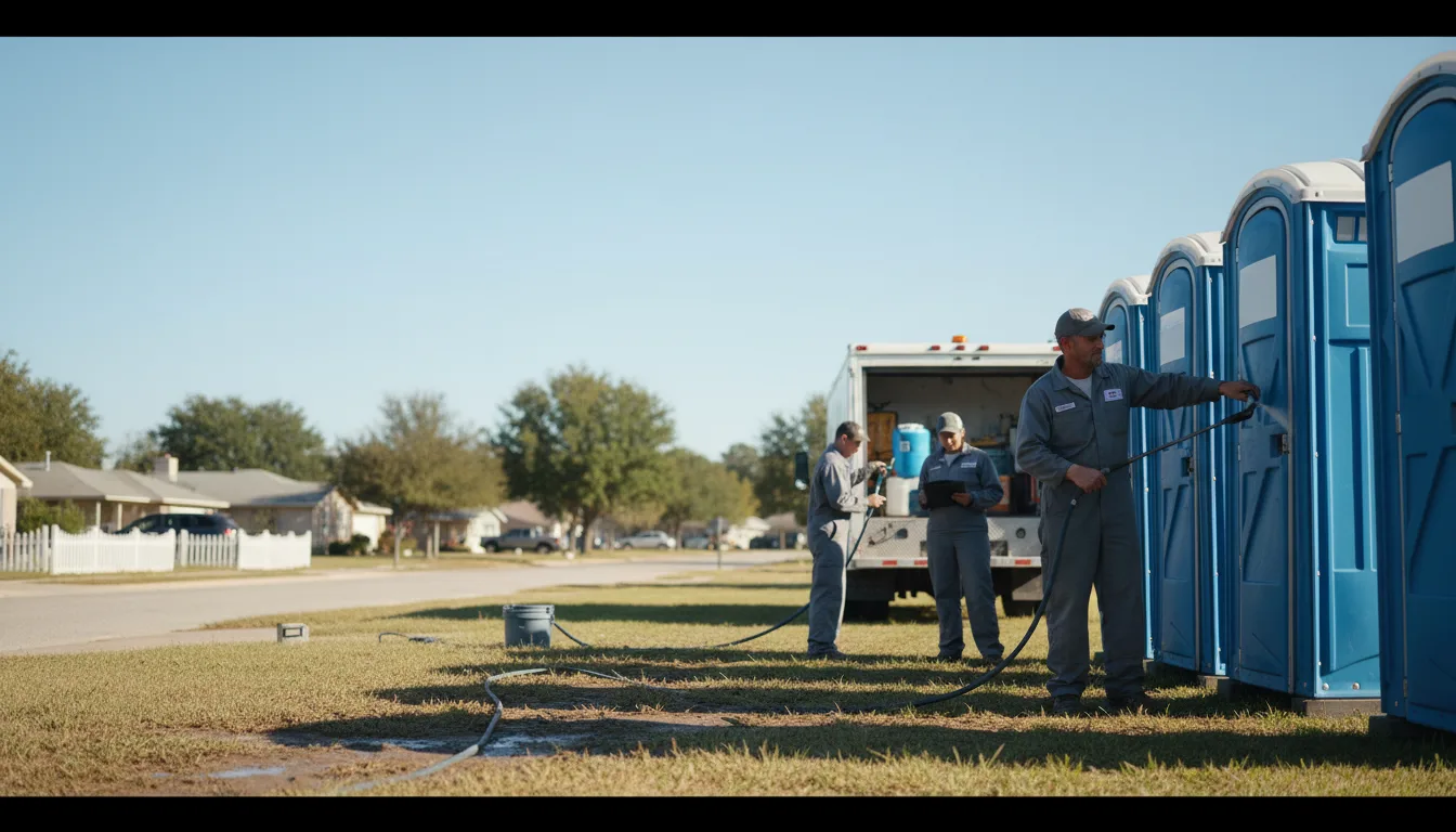 Long-Term Portable Toilet Rental in Tracy, IA near me